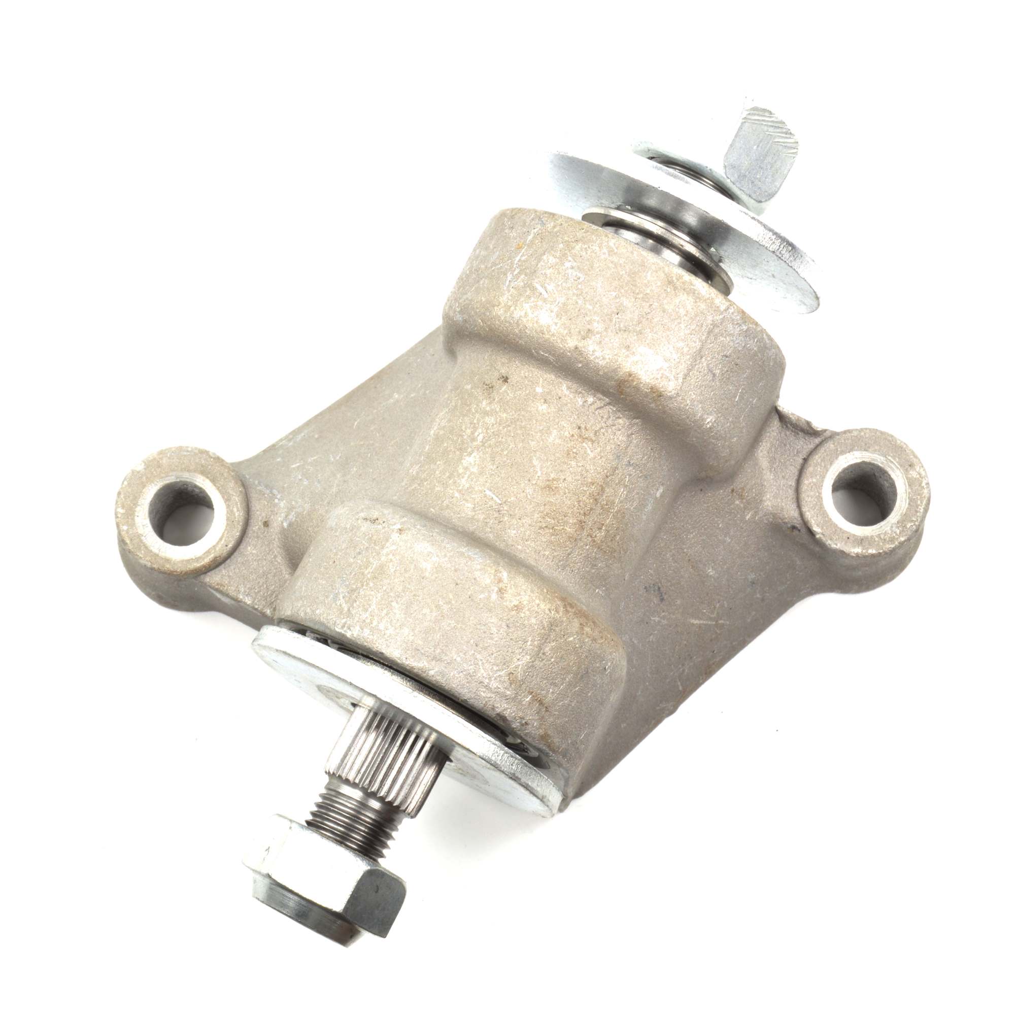 Deflection bracket ball bearing with toothing Fiat 124 Spider, 124 Coupé, 124 Berlina - Deflection lever bracket