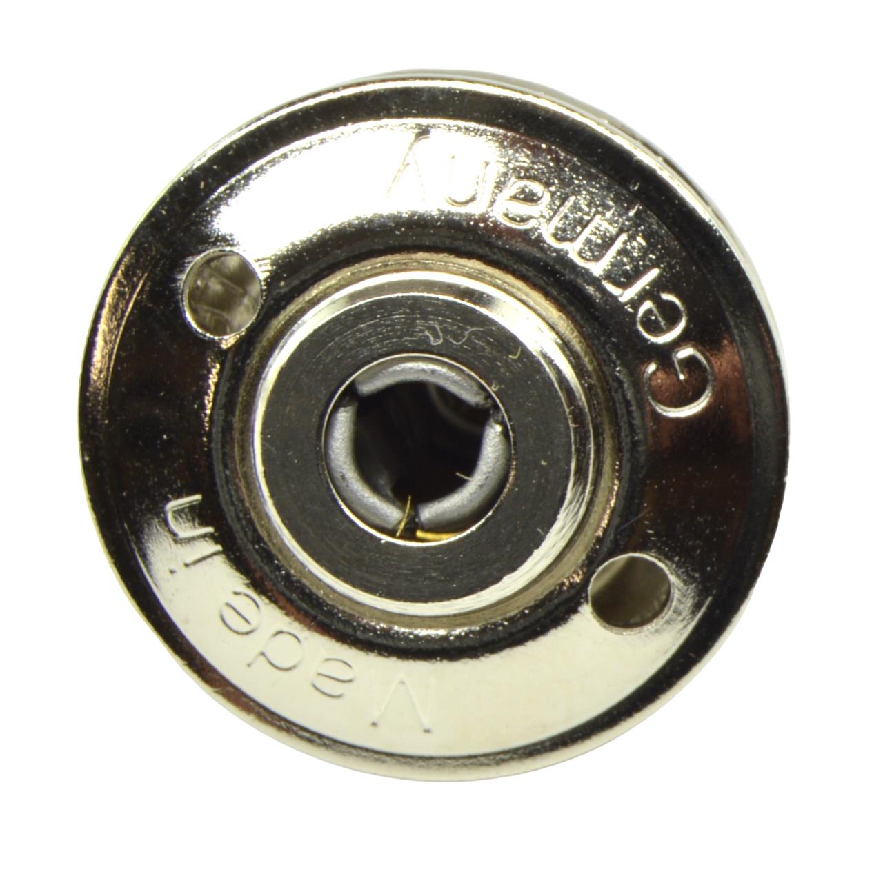Druckknopf Oberteil klein Nickel