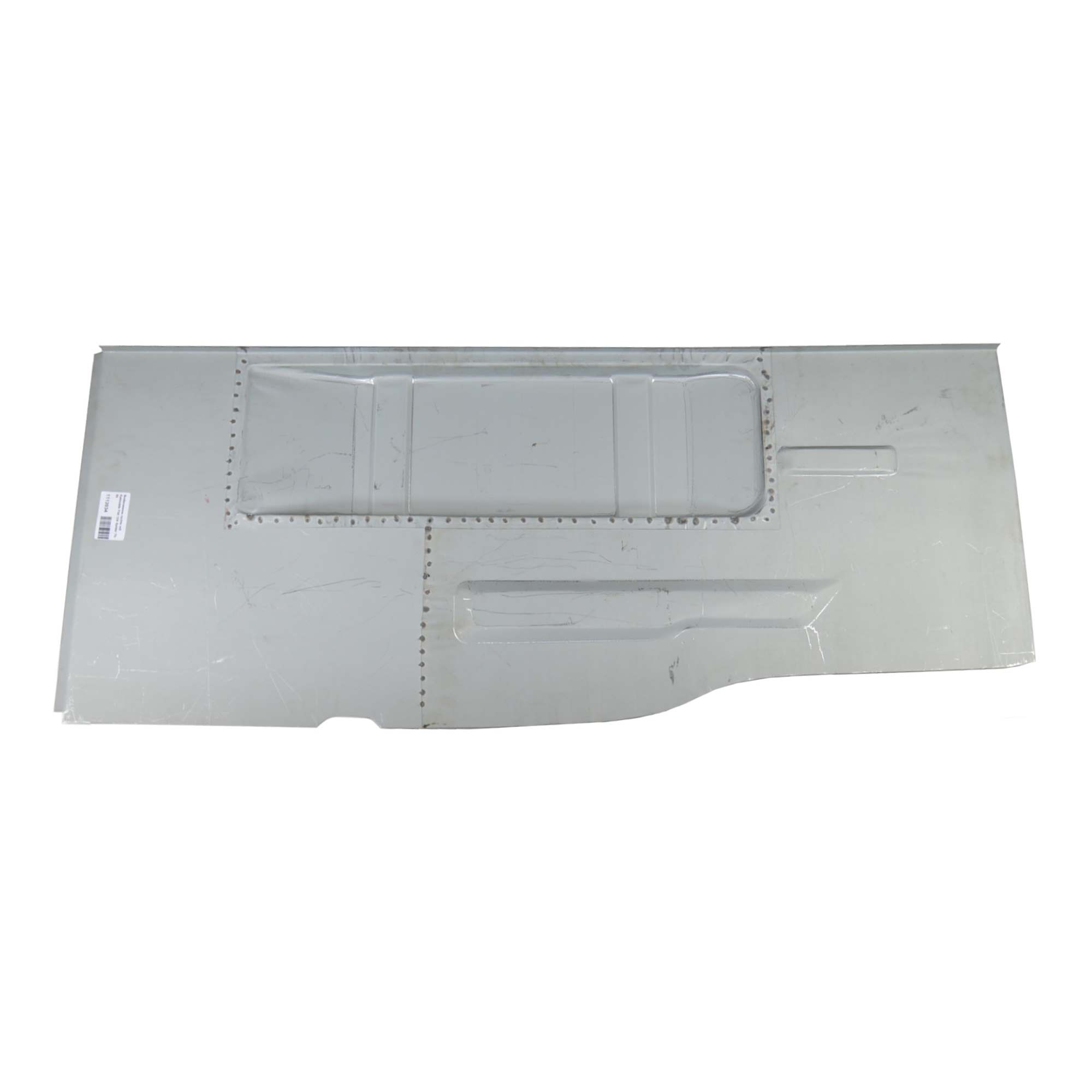 Bodenwanne rechts mit Mulde für Katalysator Fiat 124 Spider (75-85) - Bodenplatte