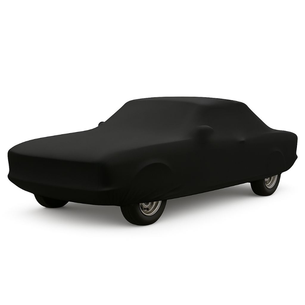 Autoabdeckung Indoor Fiat 124 Coupé - schwarz