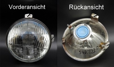 Inserto de faro Bilux Fiat 128