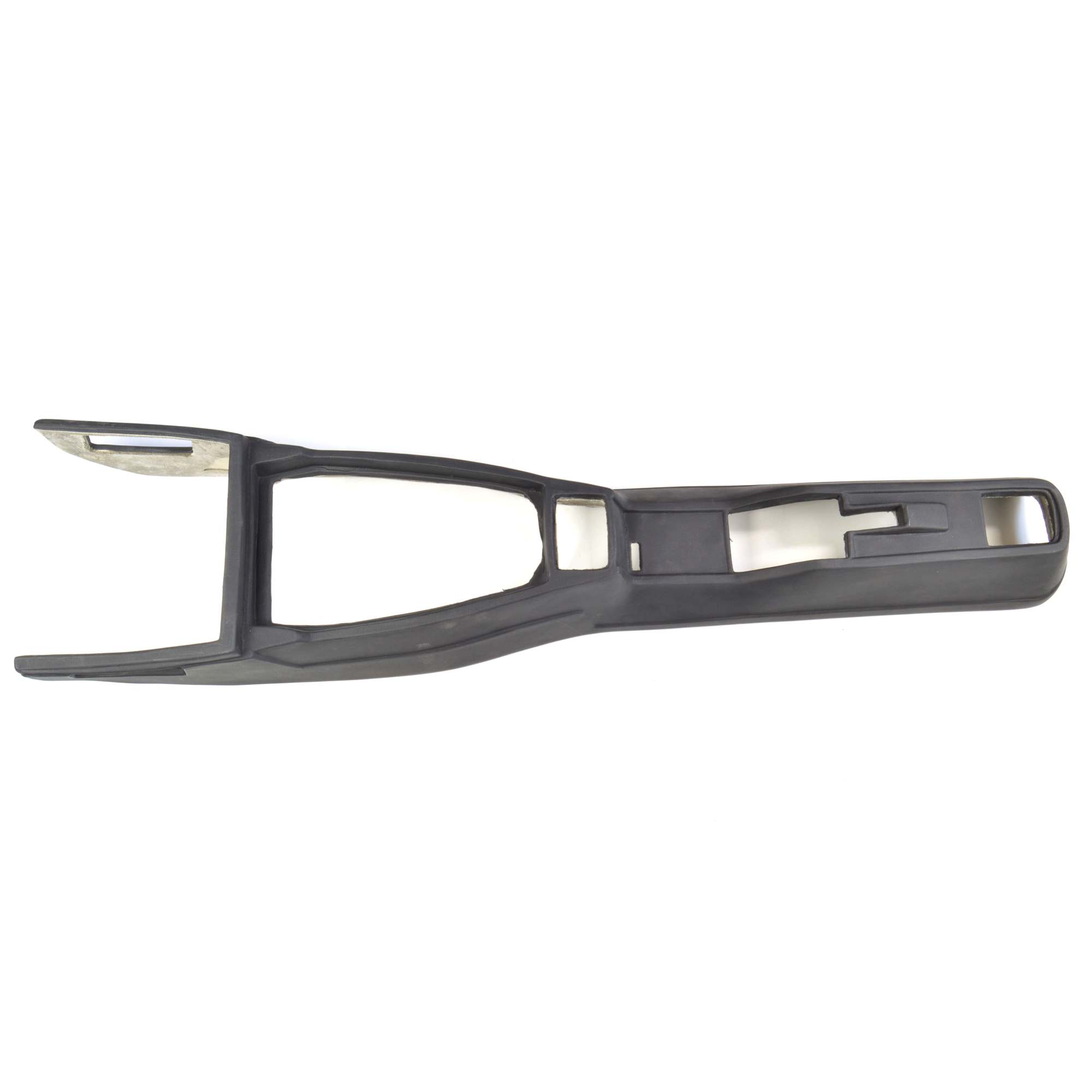 Consola central Fiat 124 Spider AS-BS-CS plástico macio - preto