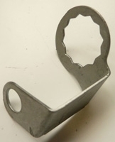 Sicherungsblech für Bremsschlauch vorn links Fiat 500 - Fiat 126 - Fiat 600