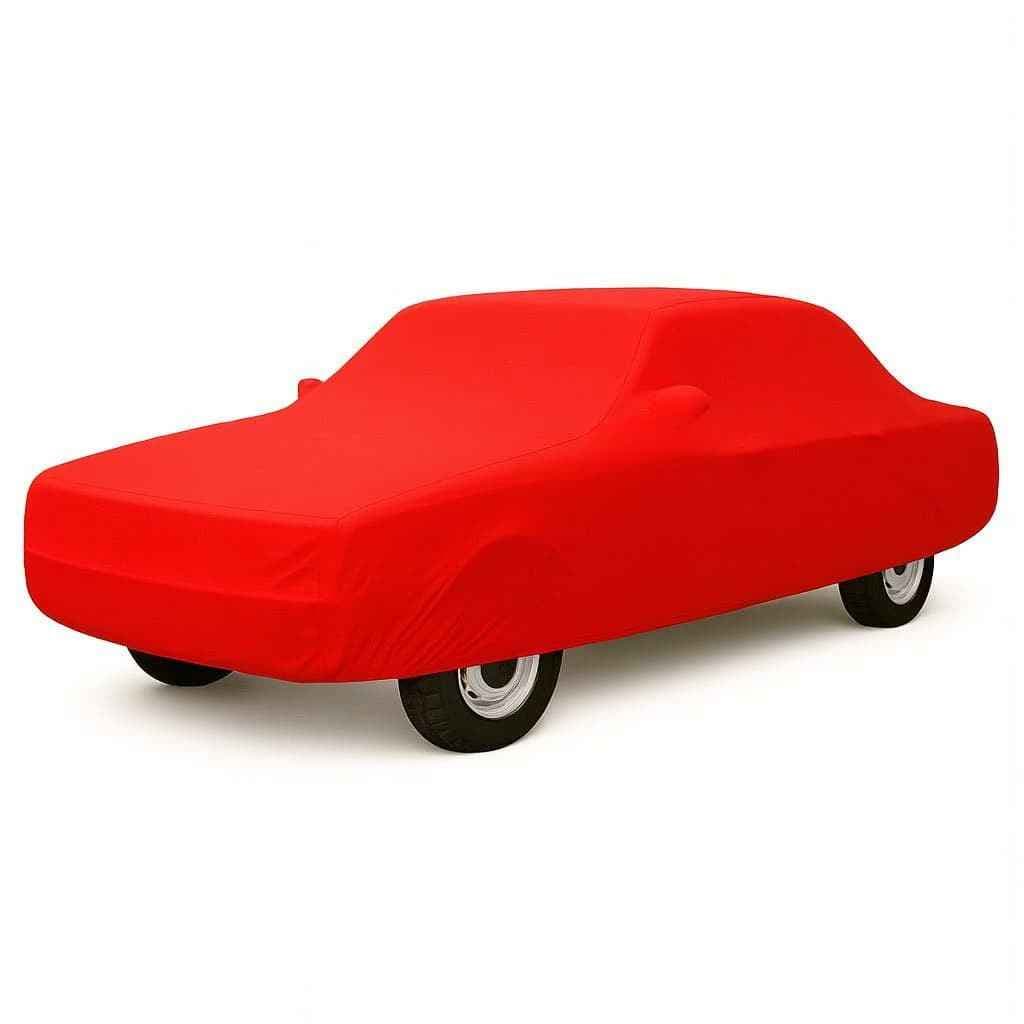 Autoabdeckung Indoor Fiat 131 - rot