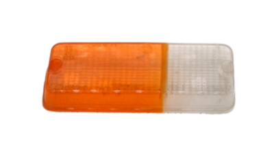 Cabochon lumineux avant droit (orange / transparent) Fiat 128 Coupe