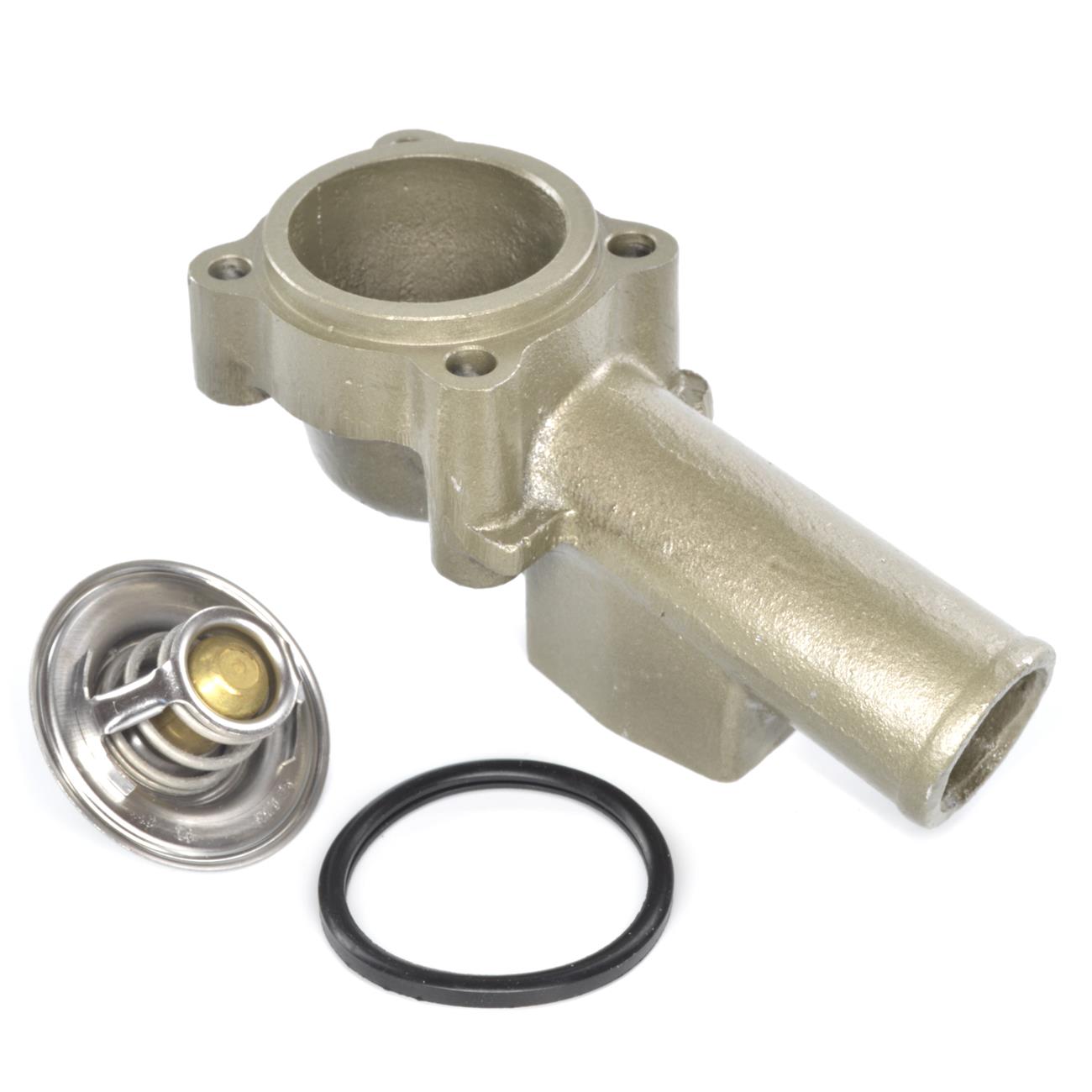 Boîtier de thermostat avec thermostat Fiat 124 Spider AS-CS (jusqu'à 74), Fiat 124 Coupé AC-BC