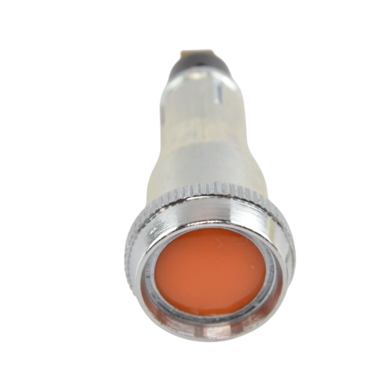 Indicador luminoso naranja en el salpicadero Fiat 124 Spider