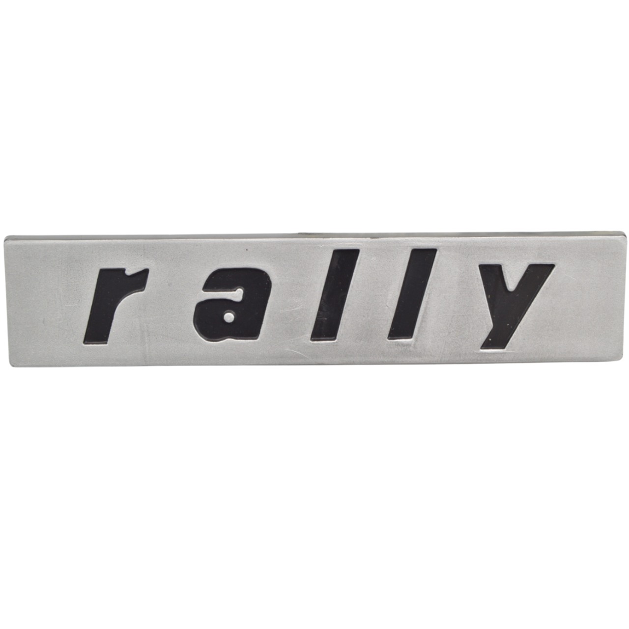 letras de plástico "rally" originais Fiat 124 Spider CSA, 131 Abarth Rally