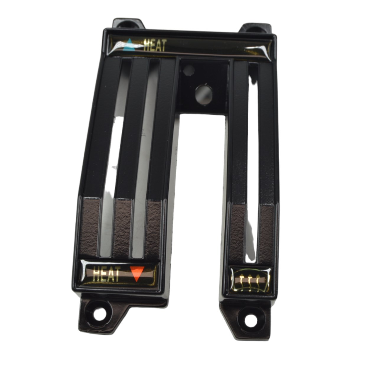 Heizungskulisse Fiat 124 Spider DS (83-85) Schwarz Kulisse für Heizungshebel