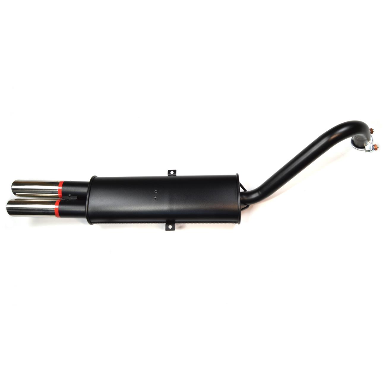 Achterdemper krachtige Fiat 124 Spider ANSA