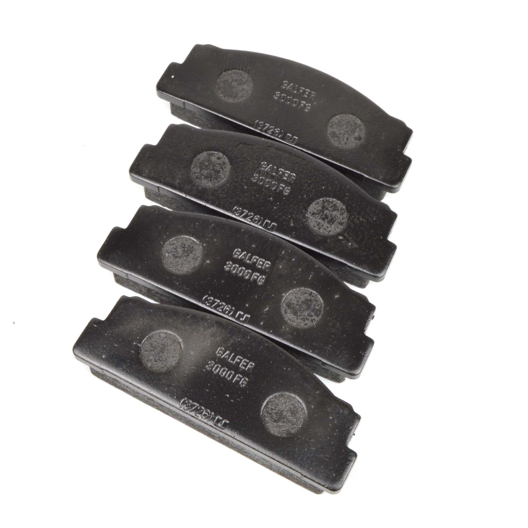 Remblokken voor Marelli Fiat 124 Spider, 124 Coupé, Sedan, 125, 127, 128, X 1/9, 131, 132