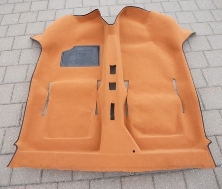 Fitted carpet (ochre) Fiat 500 F/L/R