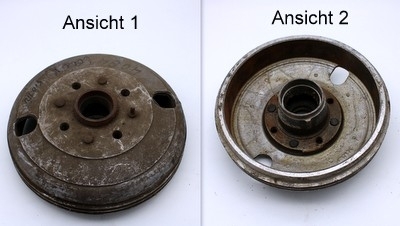 Bremstrommel vorn Fiat 600 D Multipla