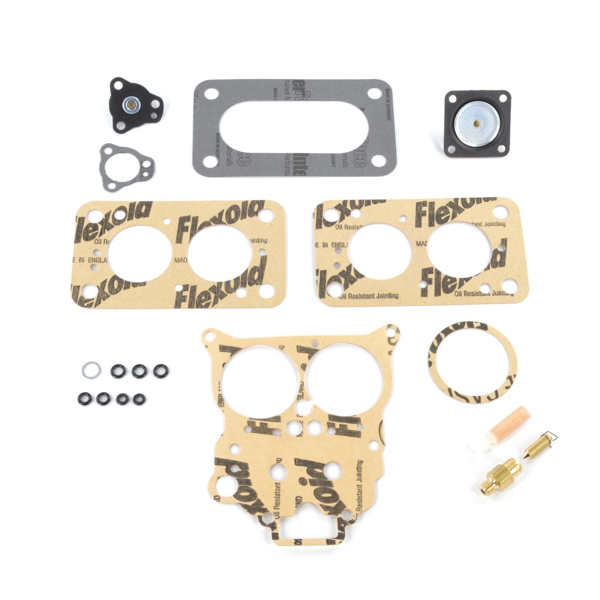 Kit de joints de carburateur Weber 32 ADFA 1/100 Fiat 124 Spider