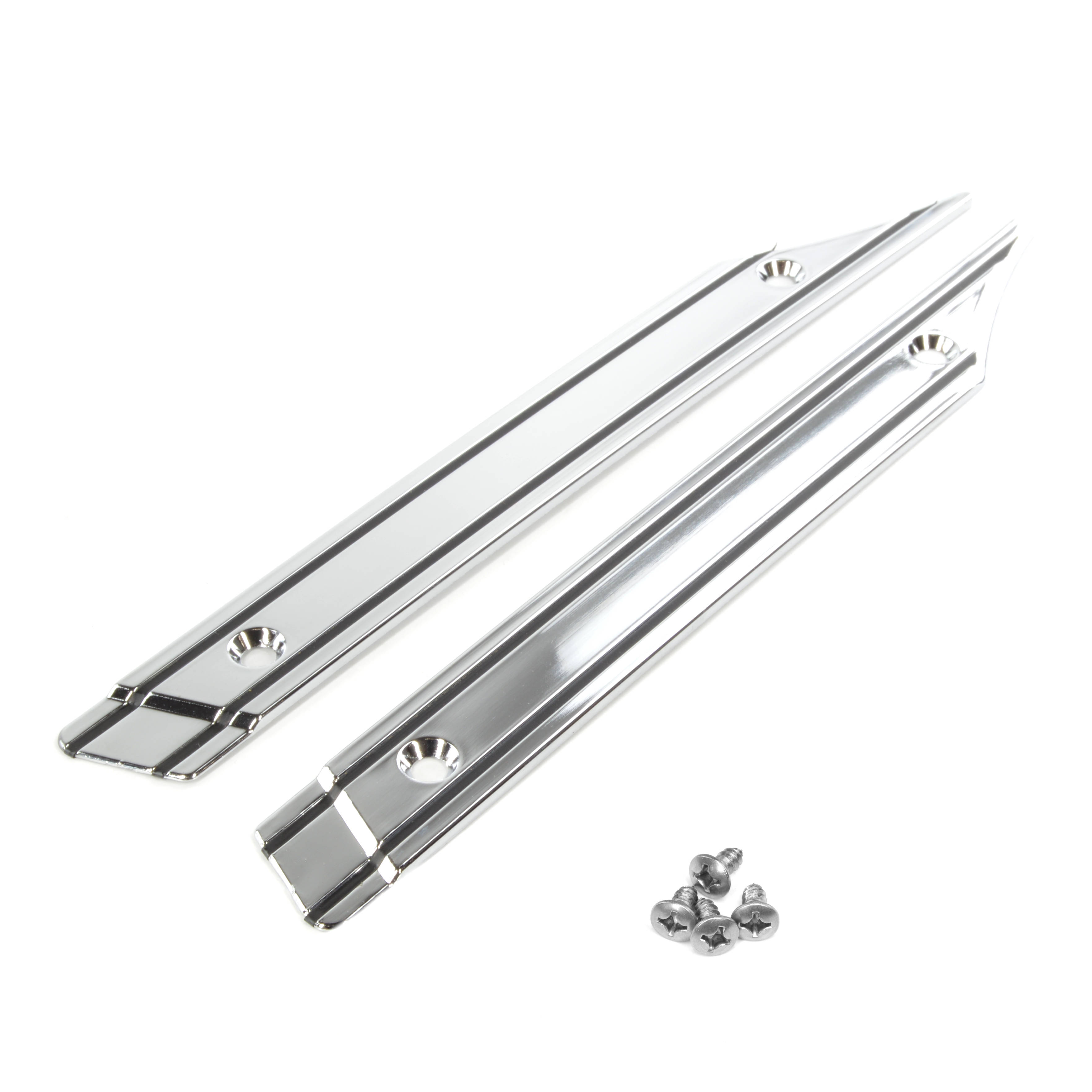 Chromleisten-Nachrüst-Set bis 82 Persenning Schiene Fiat 124 Spider