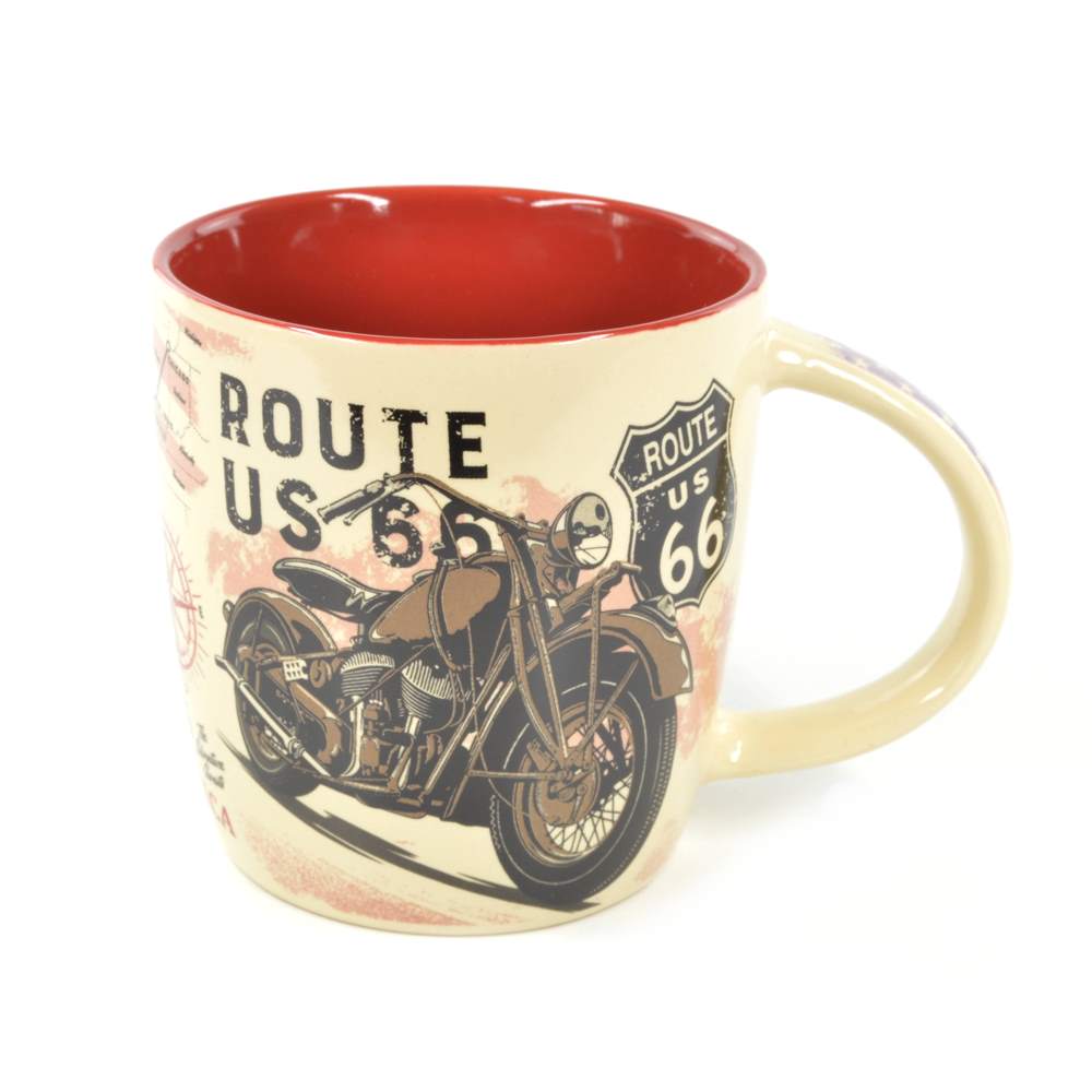 Tasse "Route 66 Bike Map"
