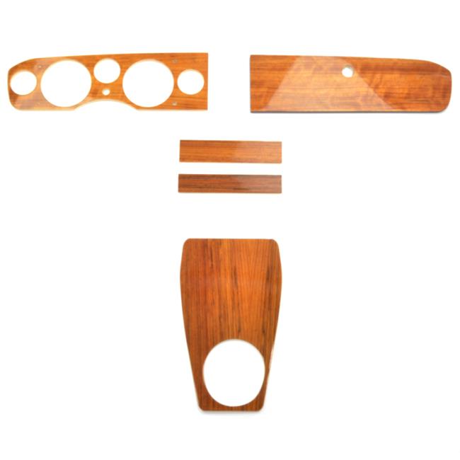 Houten set AS 5 stuks 5 instrumenten Fiat 124 Spider