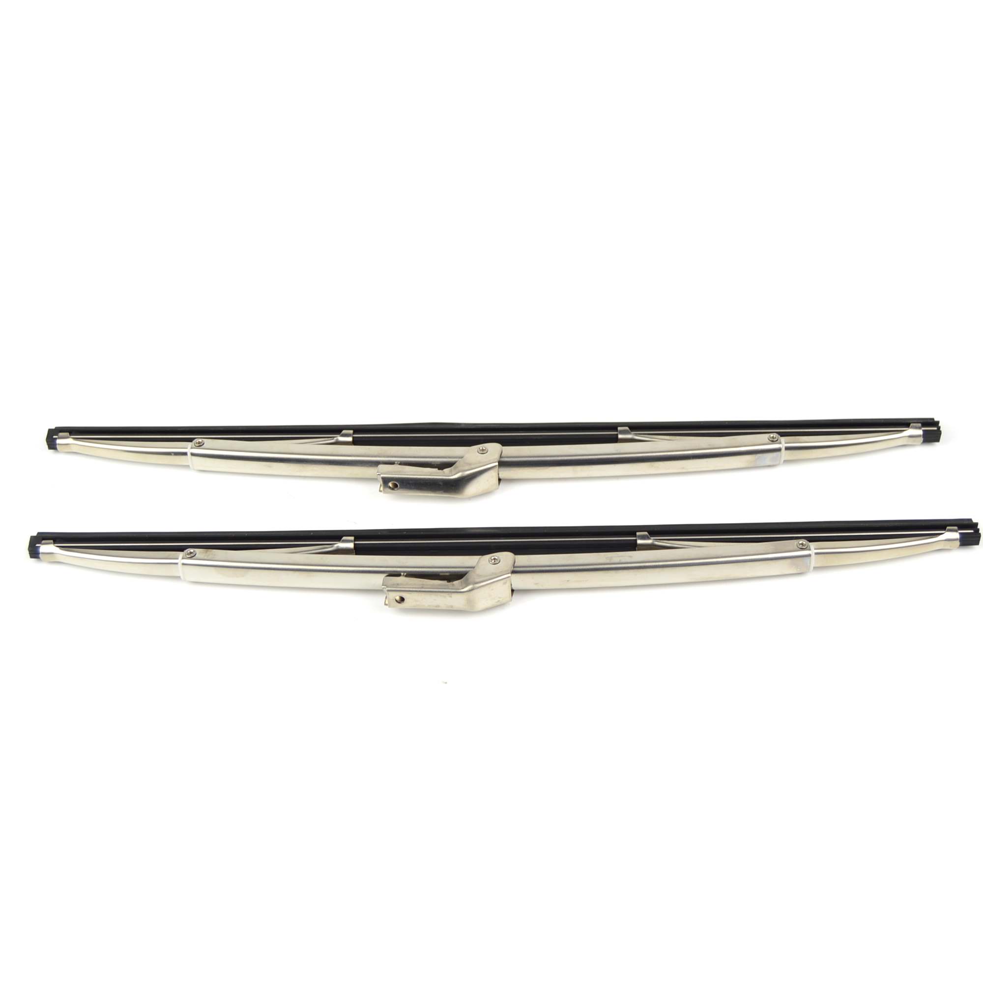 Wischerblattsatz 38 cm (2xWischerblätter) Fiat 124 Spider Edelstahl