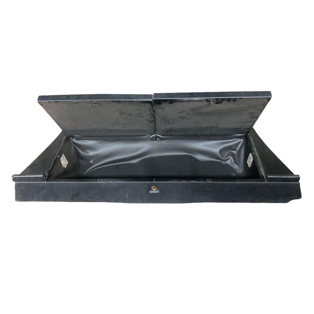 Compartimento de armazenamento traseiro Fiat 124 Spider DS (85) preto original