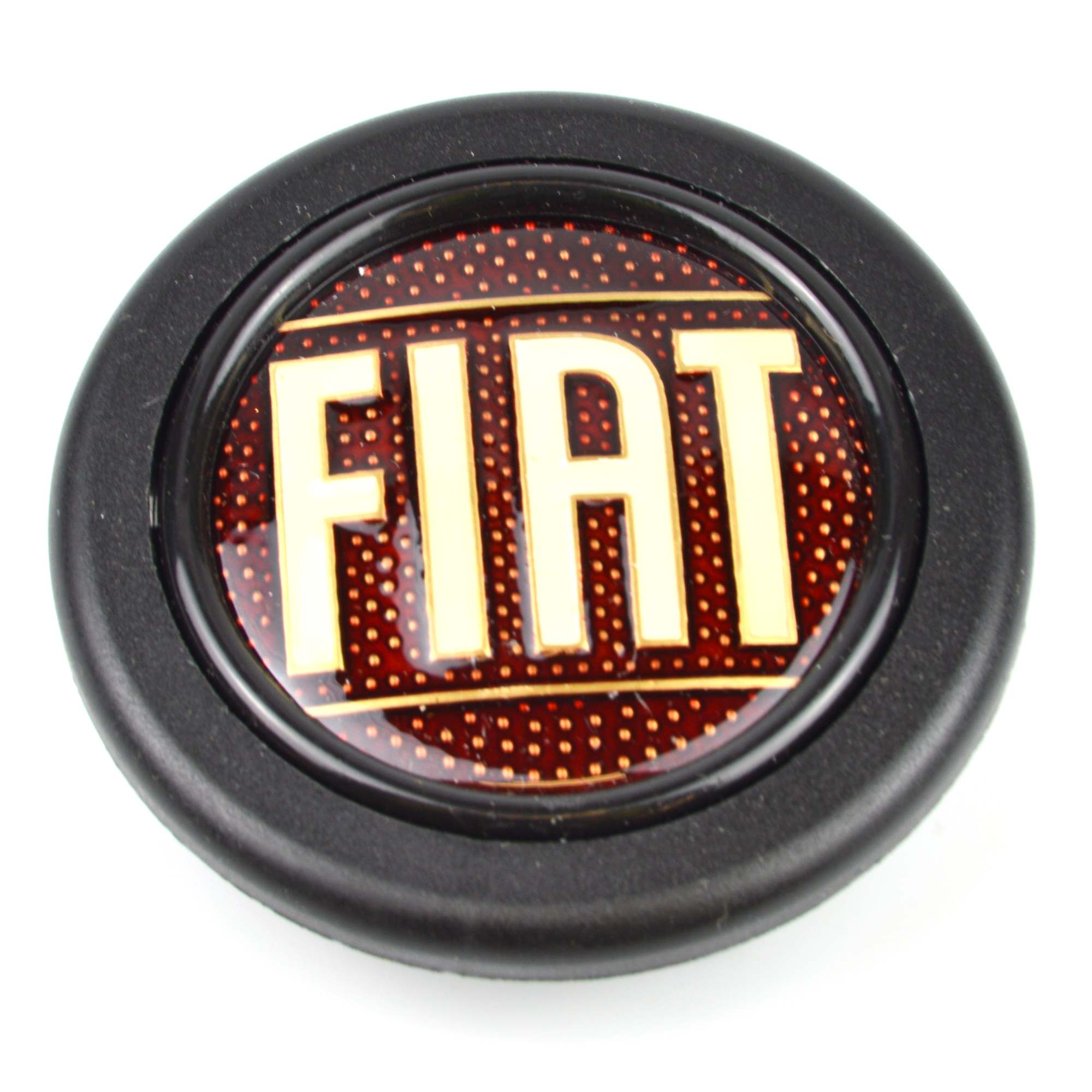 Hupenknopf mit Fiat Emblem Fiat 124 Spider (79-85), 124 Coupé, Fiat 131