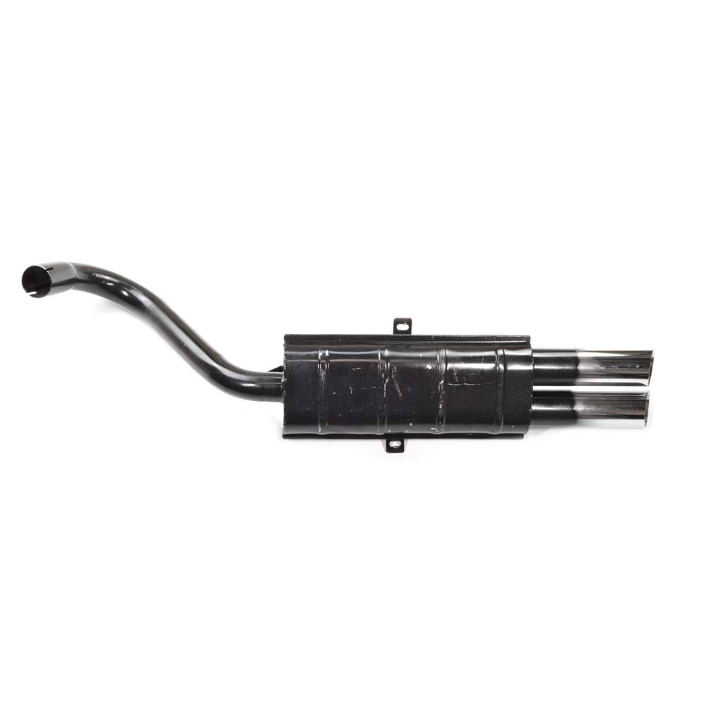 Tubo de escape trasero Tubo doble Fiat 124 Spider 1600 (también 1800/2000 con adaptador) Endssilenciador
