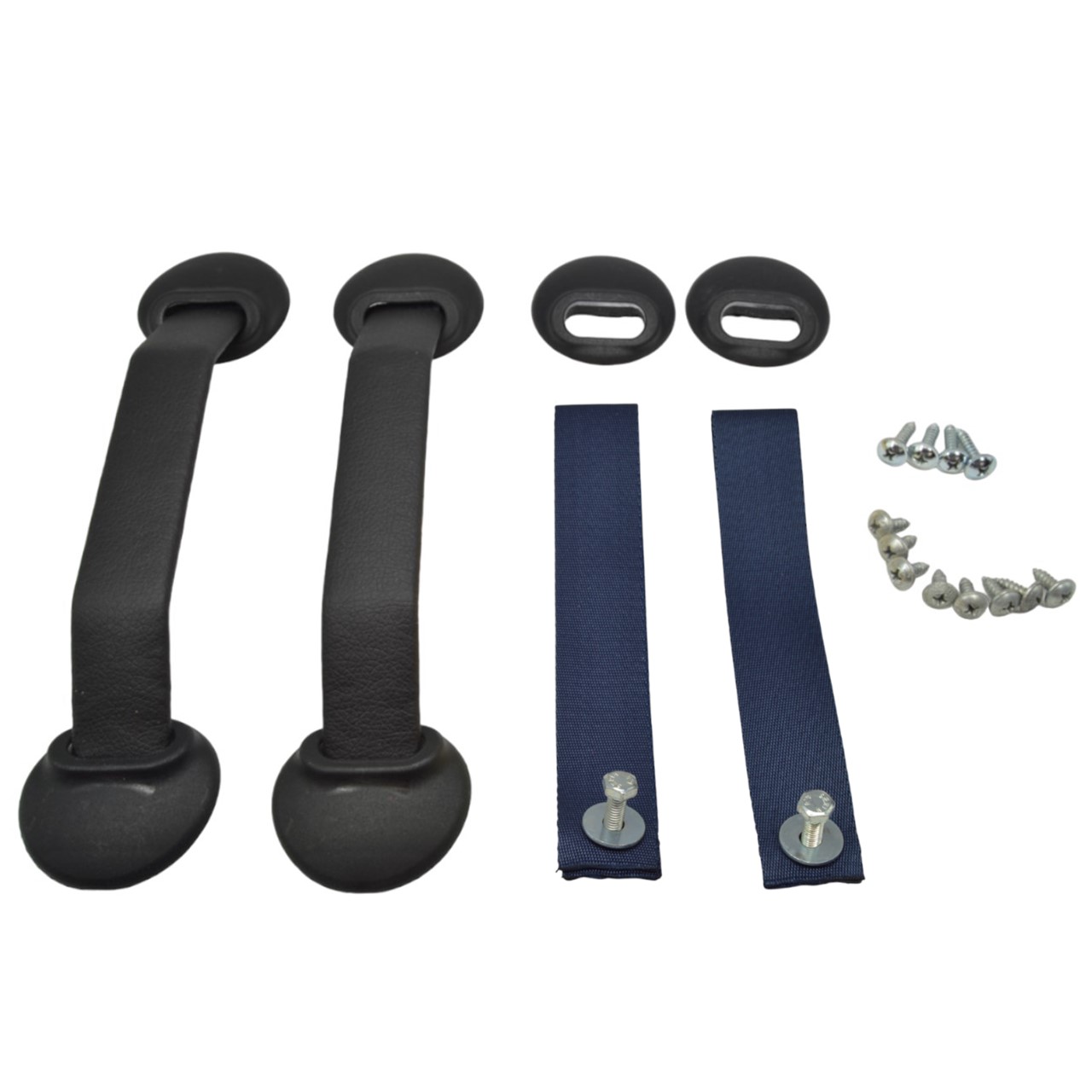 Türgriffe Satz (mit Türöffnerschlaufen dunkelblau) Porsche 964-993 Carrera RS