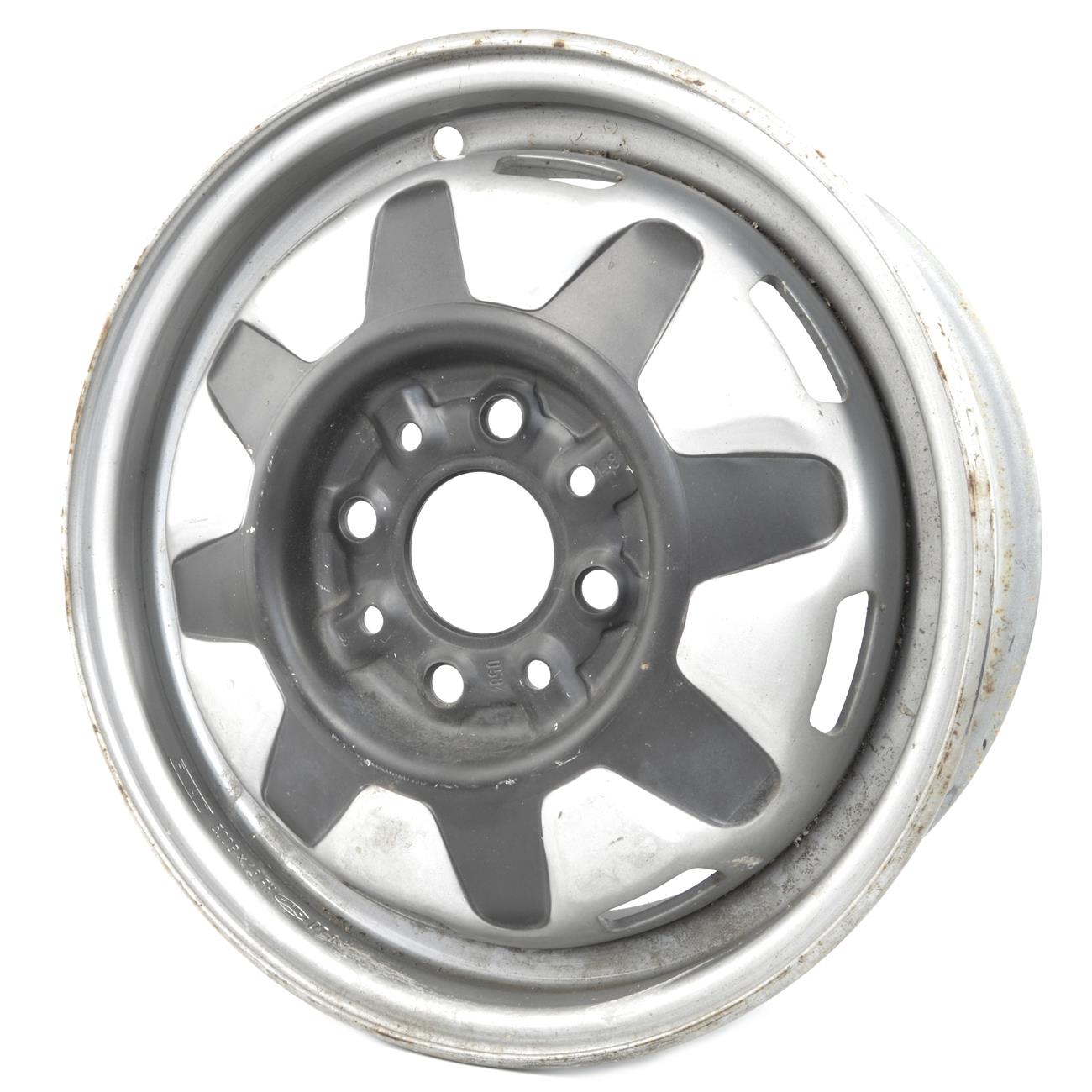 Stahlfelge 5x13 mit 8 Feldern Fiat 124 Spider (80-84) original Gebraucht