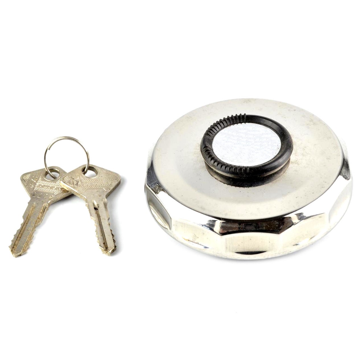 Tankdeckel abschließbar FAAB Fiat 124 Spider, 124 Coupé Chrom Original