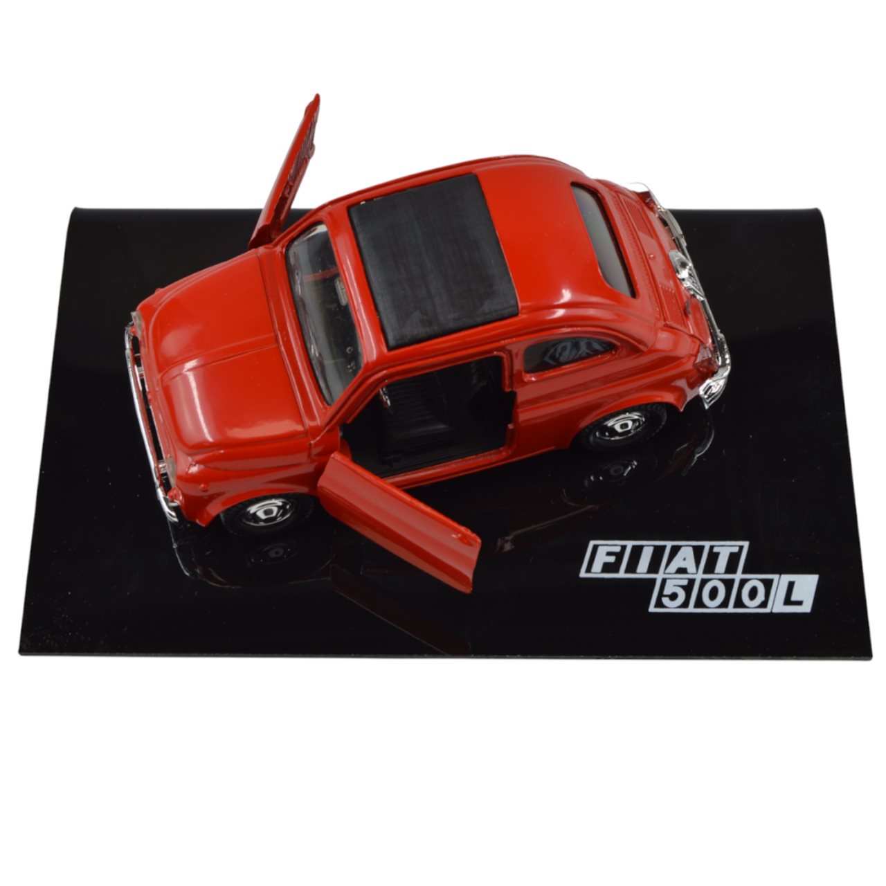Modellauto Polistil Fiat 500 1/24 rot