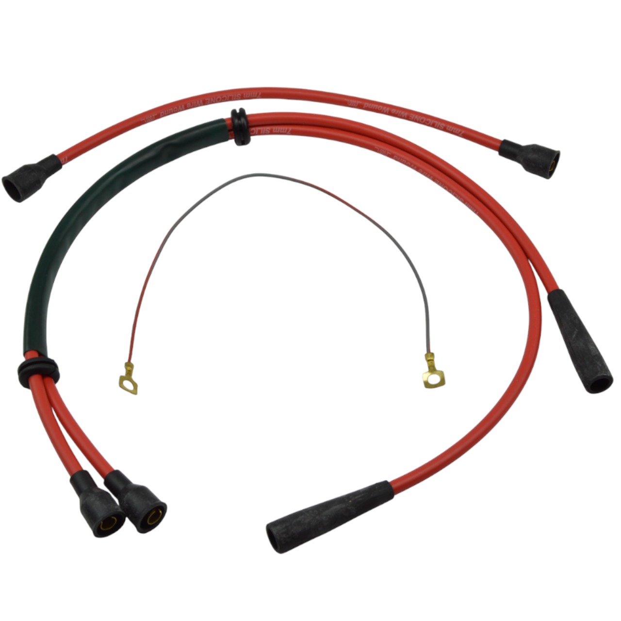 Zündkabelsatz (rot) Fiat 500 R - Fiat 126