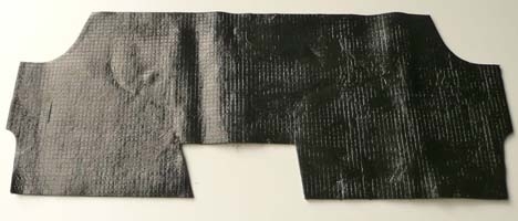 Isolierung unter Rücksitzbank Fiat 500 D/F/L/R