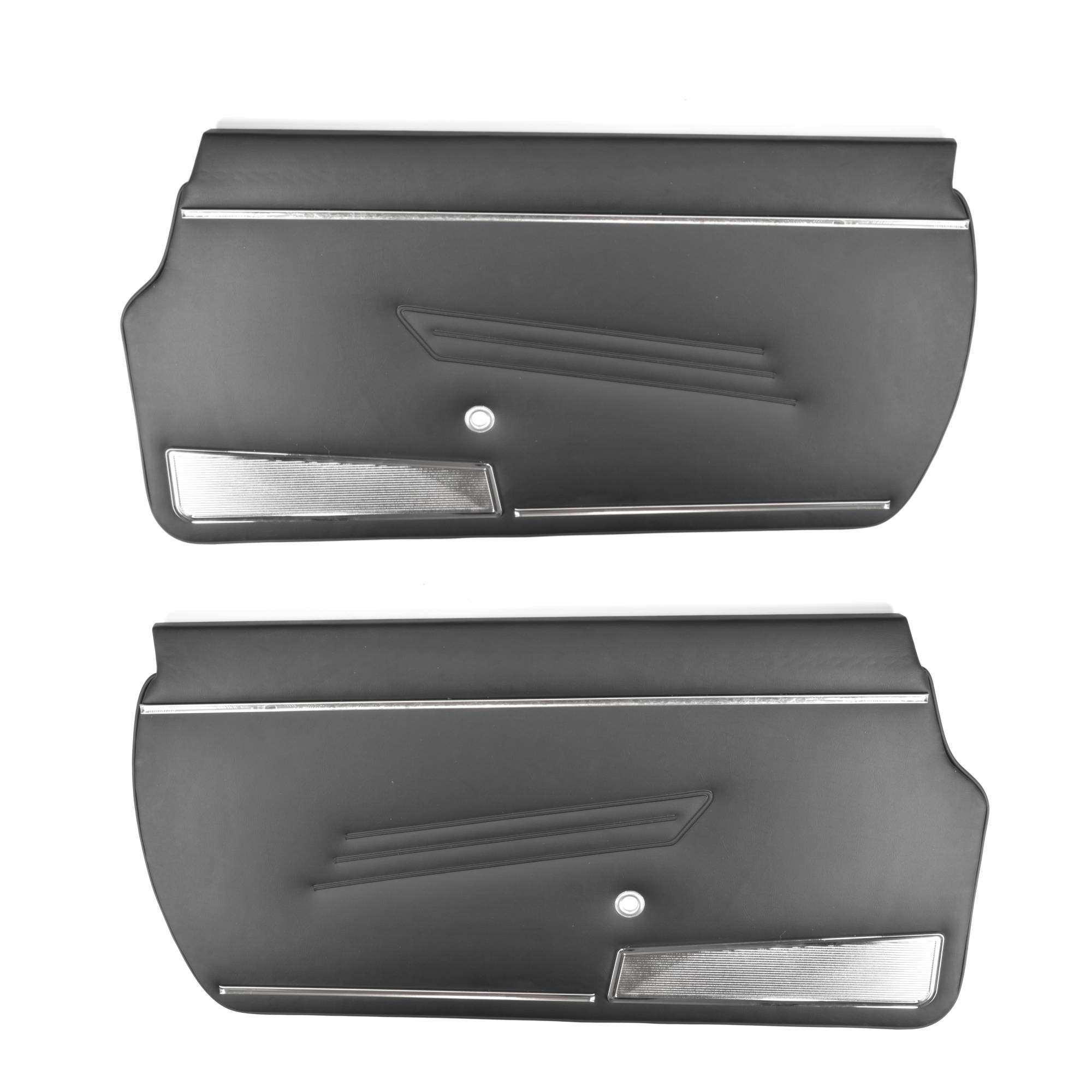 Türverkleidungen Satz rechts und links Fiat 124 Spider (66-78) schwarz