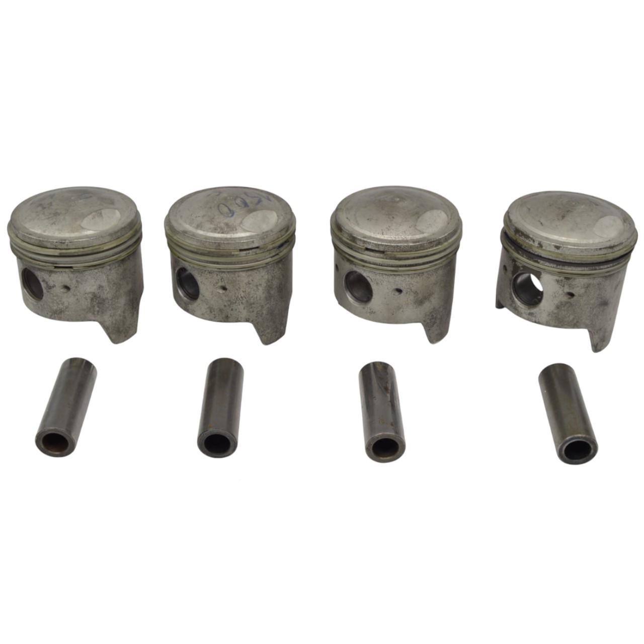 Kolbensatz mit Kolbenringsatz 77 mm +0,4 mit 10,2 mm Dom Fiat 1500