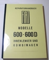 Workshop manual Fiat 600 D