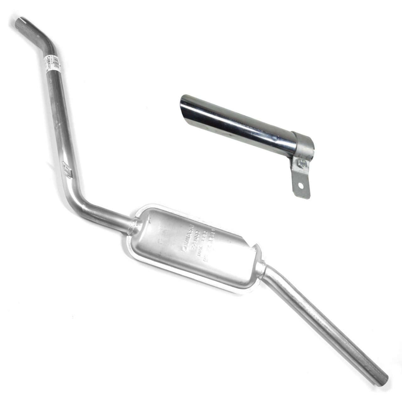 Schalldämpfer hinten Fiat 1100/1200 - Fiat 1200 Cabrio