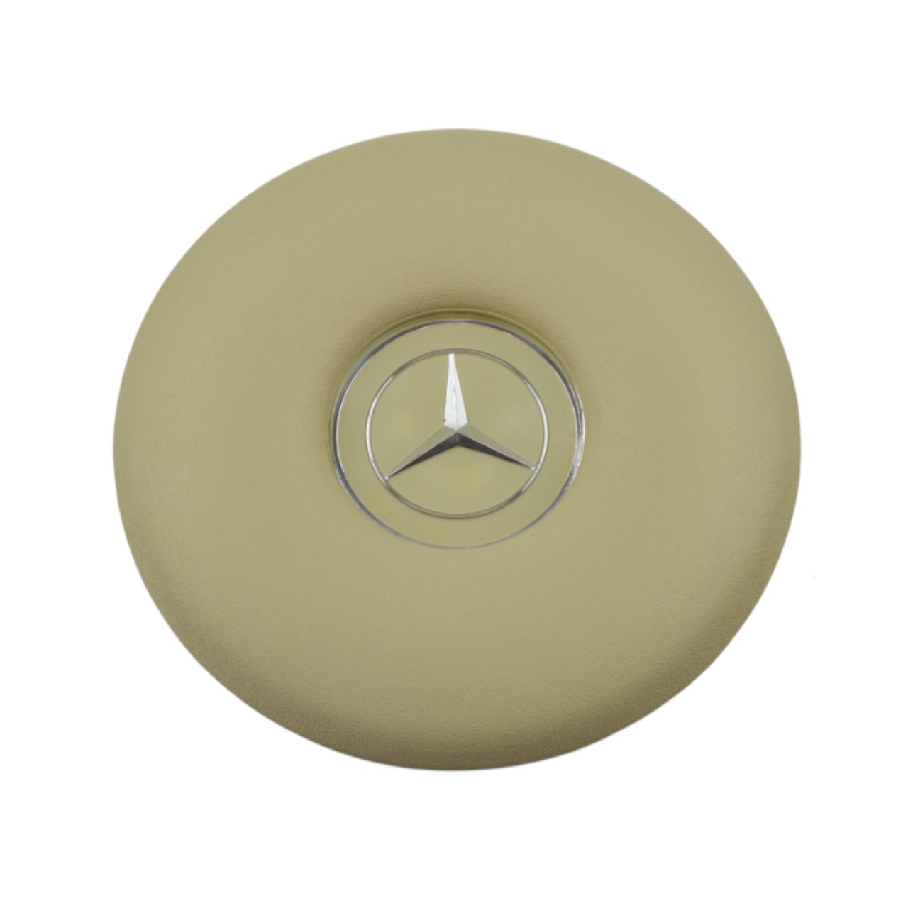 Pralltopf (mit Chromring in der Mitte) beige Mercedes W108, W110, W111, W113, W114, W115