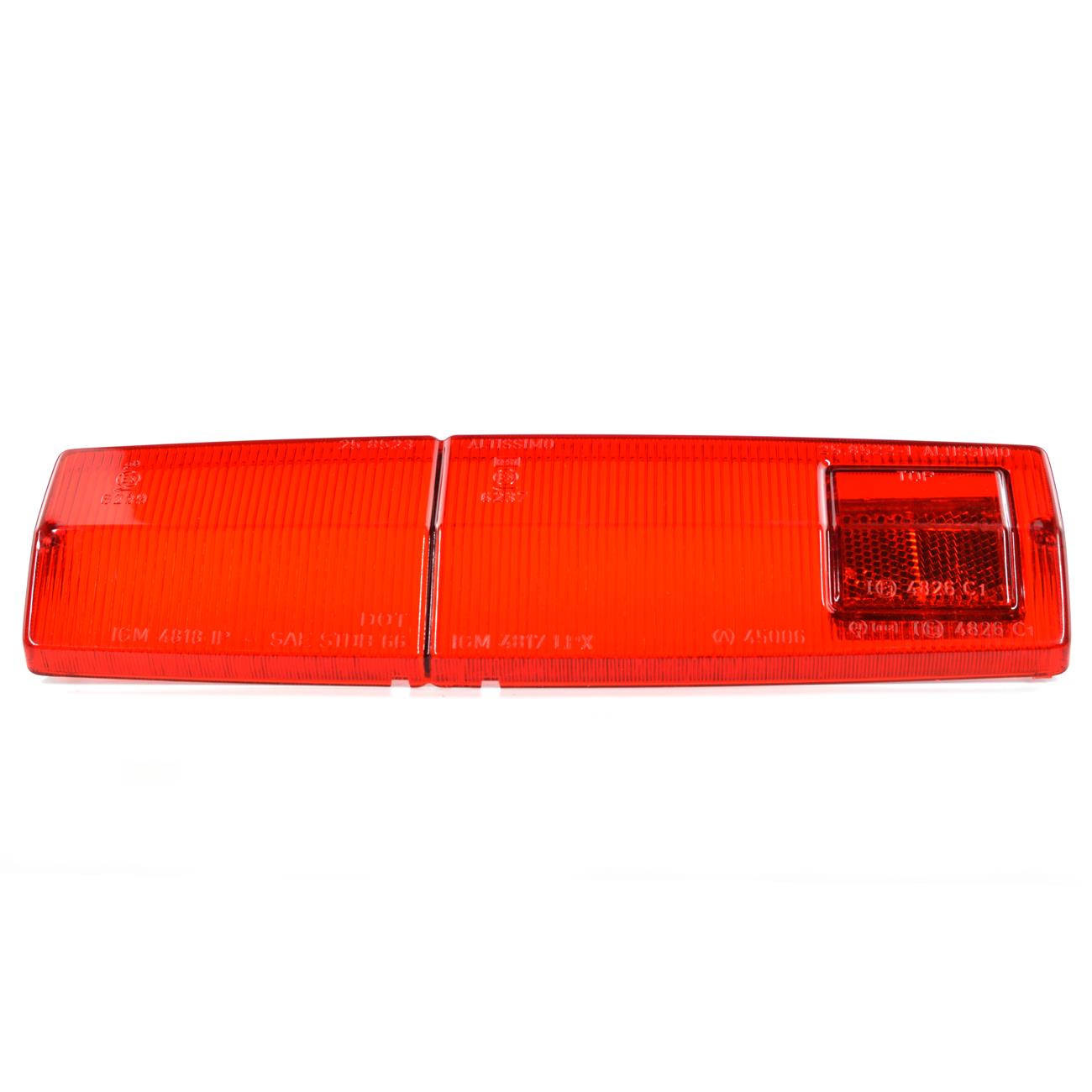 Cabochon de feu arrière droit Fiat 124 Spider AS-US rouge