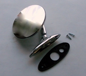 Außenspiegel rund verchromt