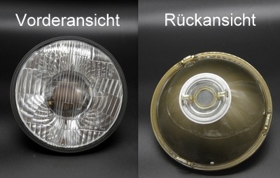 Faro delantero Bilux Fiat X 1/9, 1100 D, 1500 L