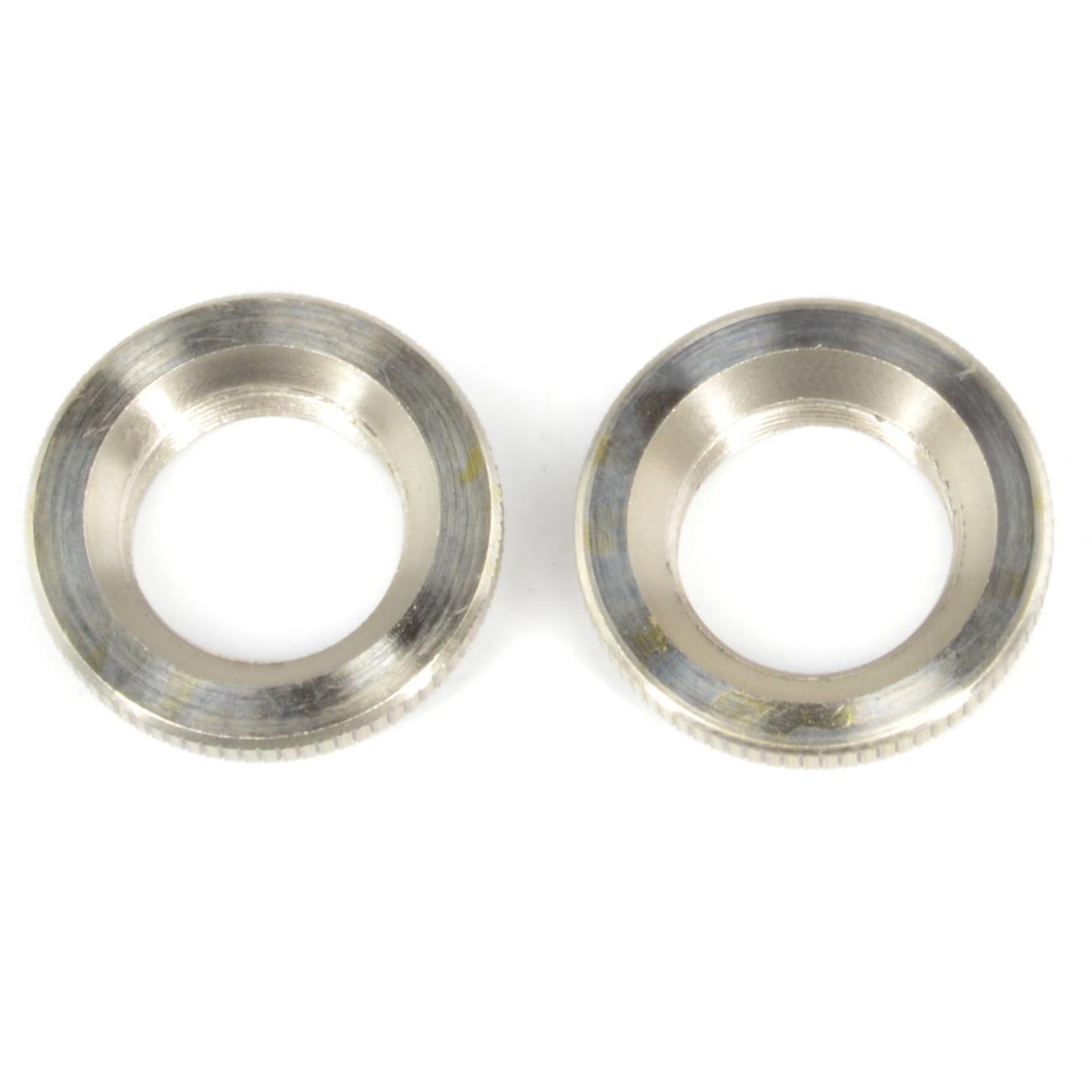 2x Rändelmutter für Dimmer Innenleuchte Fiat 124 Spider