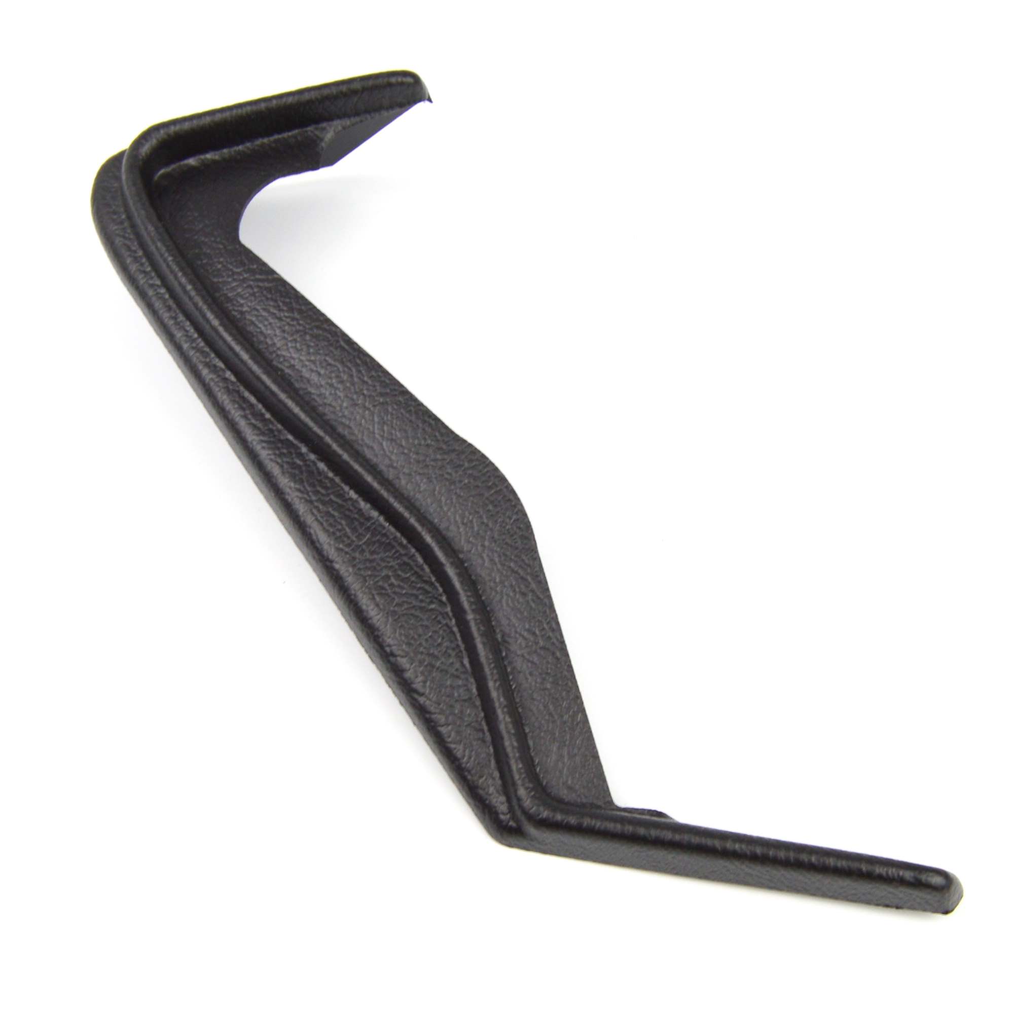 Armaturenbrett Abschluss links Fiat 124 Spider AS-BS-CS-DS Schwarz