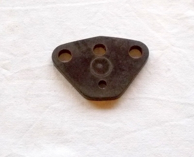 Afstandsplaat benzinepomp Fiat 600, 1600 S