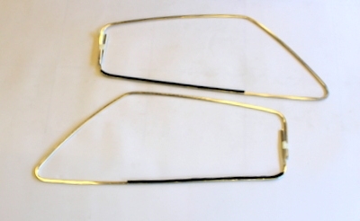 Paar Türfensterrahmen mit Dichtung Fiat 126