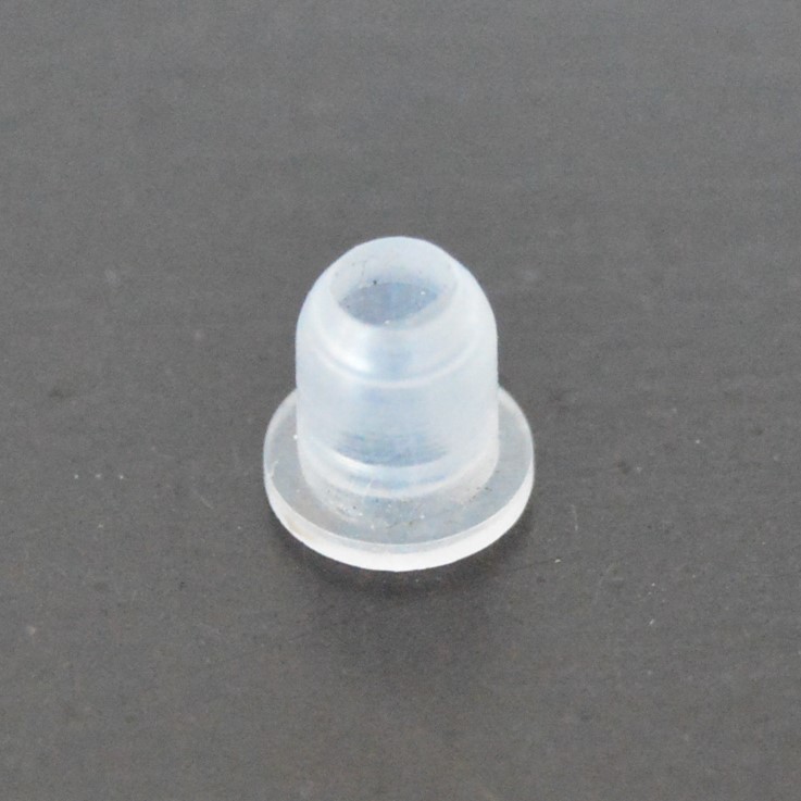 Klipp für Seitenemblem / Schriftzug alle Gesteckten Fiat 124 Spider, 850, 128 - Kunststofftülle