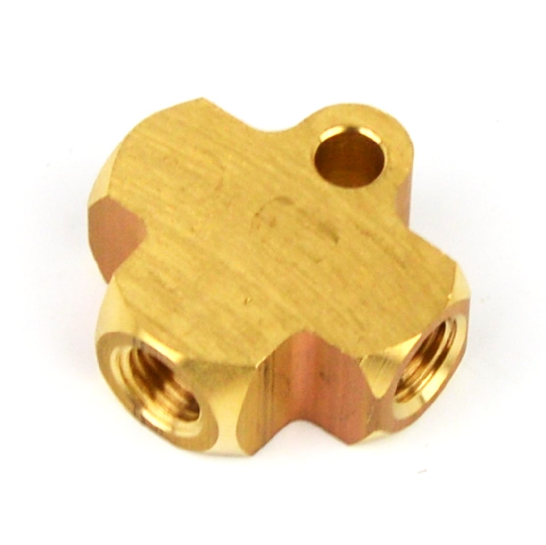 Bremsleitungsverteilestück auf Hinterachse Bremsleitung Fiat 124 (66-85), 500 F/R, 600 E, 850, X 1/9