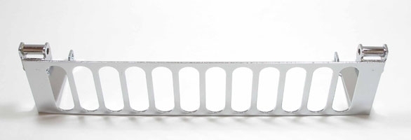 Haubenaufsteller verchromt Fiat 500