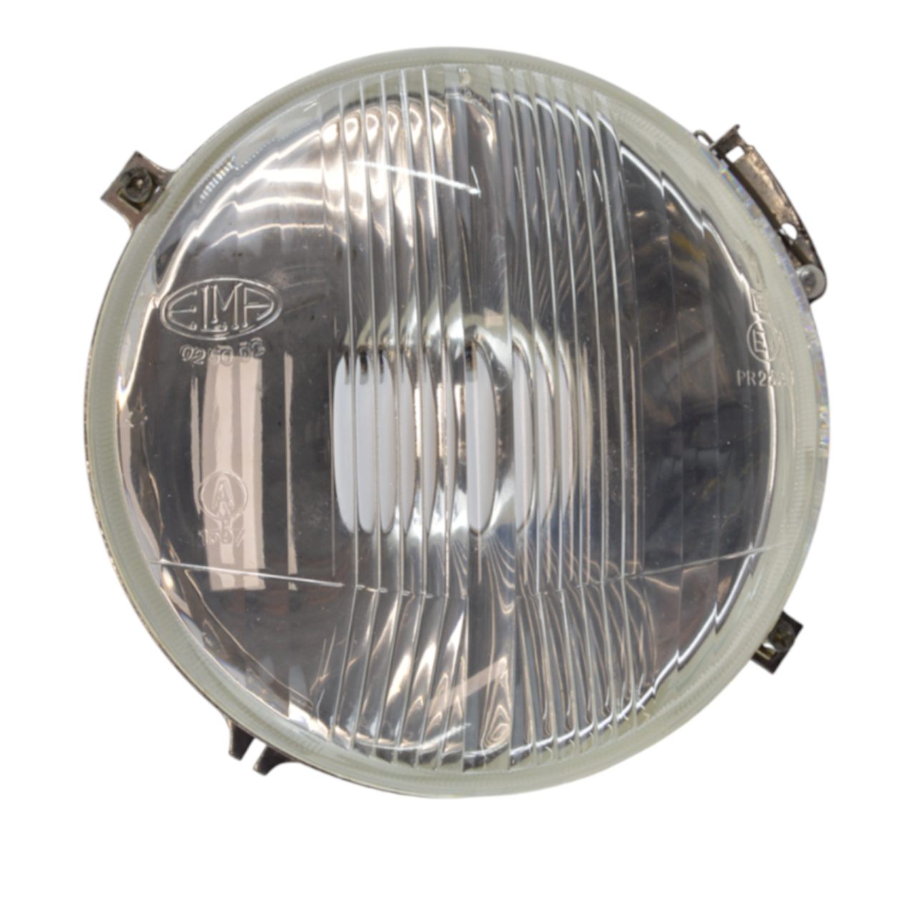 Faro Bilux 5 pollici per luce abbagliante con fissaggio a morsetto originale Elma Fiat 124 Special