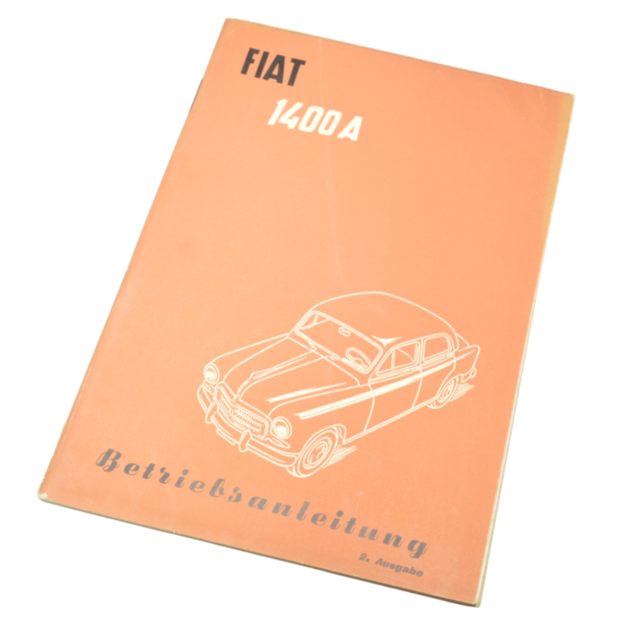 Betriebsanleitung Fiat 1400 A deutsch original