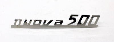 Lettering 'NUOVA 500'