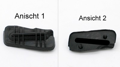 Gummi für Bremshebel rechts Fiat 500 - Fiat 126 - Fiat 600 - Fiat 850